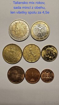 OBEHOVÉ a UNC sady euromincí - 6