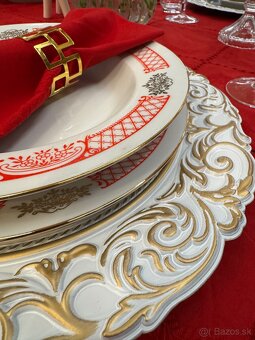 Nádherná retro obedová súprava ako nová - 6