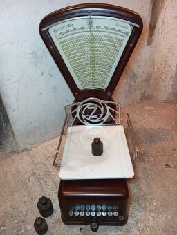 Starožitna veľká váha - 6