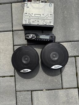 Elektrony Dezent,autoradio pioneer, reproduktory Magnat - 6