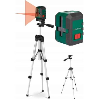Krížový liniový laser so statívom Parkside PKLL 10B4 - 6
