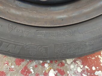 Predám disky 6Jx15 H2 ET47 + zimné pneu Michelin Alpin 195/6 - 6