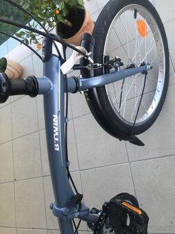 Skladací bicykel TILT 120 sivý - 6