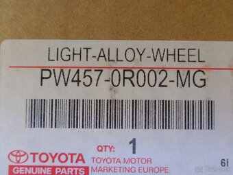 5x114,3 original Toyota aludisky - 6