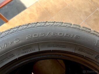 205/60 R16 zimné pneumatiky kompletná sada - 6