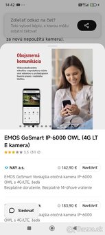 Nová kamera EMOS GOSMART - 6