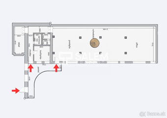 Na prenájom zrekonštruovaný obchodný priestor pri Europa SC - 6