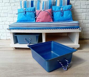 Obývačka pre Barbie v námorníckom štýle - 6