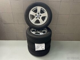 Disky Orig. VOLVO 6J x 15 H2 + pneumatiky 195/65 R15 zimné - 6