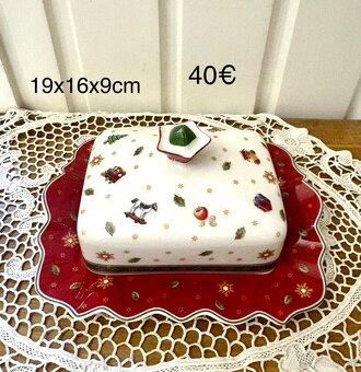 VILLEROY & BOCH VIANOČNÝ PORCELÁN - 6