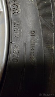 Predam elektrony 5x112 R17 a zimne gumy - 6