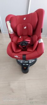 Autosedačka Joie i-Spin 360 merlot/červená - 6