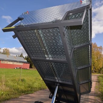 Sklápací príves ATV 1 420 kg s elektrickým hydra. sklápačom - 6