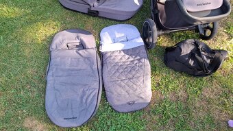 EASYWALKER Set XXL kočík kombinovaný Harvey3 Fossil Grey - 6