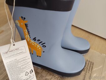 Bledomodré gumáky 25 - nové - 6