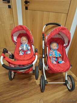 Veľký kočík pre bábiky, mega pevný. - 6