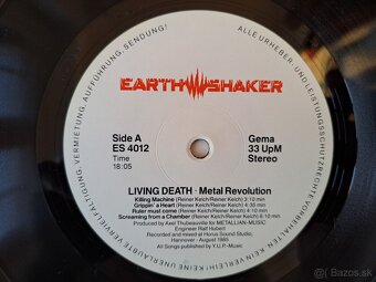 Lp LIVING DEATH  -  Metal Revolution - 6