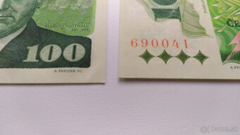 50 Kčs 1964 a 100 Kčs 1989 - 6