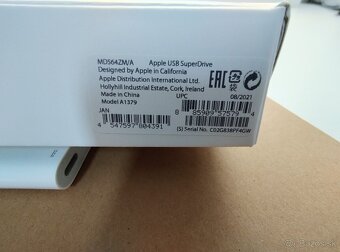 Apple USB SuperDrive - externá dvd napaľovačka - 6