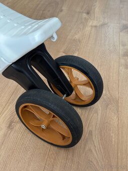 Odrazadlo Funny Wheels super sport 2v1 - bielo/hnedé - 6