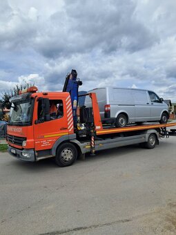 Odtahova sluzba,prevoz strojov a techniky, hydraulicka ruka. - 6