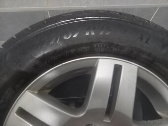 originál disky r15 Volkswagen 4 na zimných pneumatikách - 6