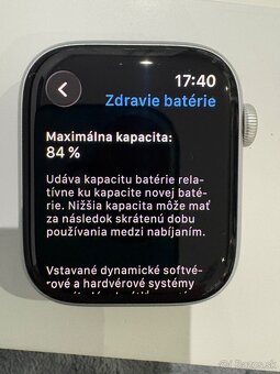 Apple Watch 8, 45mm, strieborné - 6