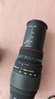 Teleobjektív Sigma APO DG 70-300mm 1:4-5,6 pre Sony - 6