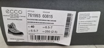 Ecco Exostrike Kind GORE-TEX, BOA fit., veľkosť EU 40, 6,5, - 6