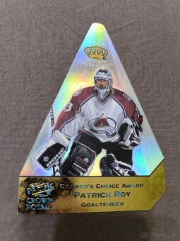 Hokejové kartičky - Patrick Roy oversize lot - 6