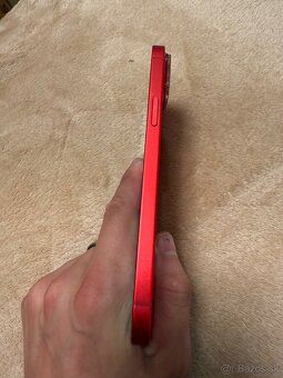 Apple iPhone 14 Plus 256 GB-Červený-Top stav okrem displeja - 6