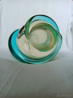 Váza hutné sklo František Zemek - 6