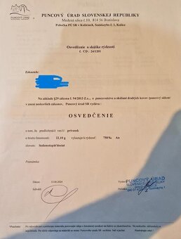 Zlatý prívesok z briliantom - 6