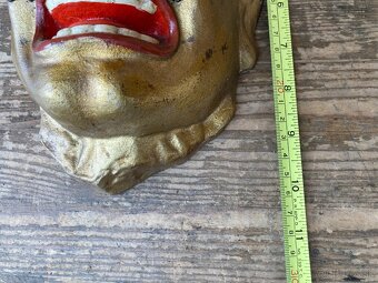 Stará litinová maska - 6