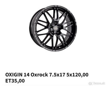 Oxigin Oxrock R17 5x120 - 6