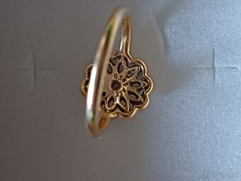 Pandora fresia gold v54 s diamantom - 6
