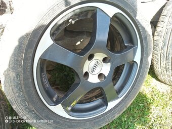 ALU disky 16R 4x98 DOTZ free ride peak - 6