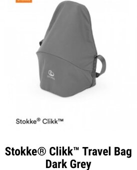 Stokke Clikk - komplet príslušenstvo - len 1 mesiac použité - 6