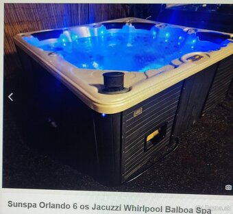 americká jacuzza, virivka, whirpool... 230x230cm - 6