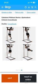 Skladacia hrazda InnovaGoods pull-up - 6
