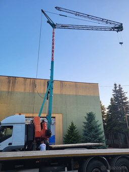 Stavebný Žeriav na diaľkové ovládanie Cattaneo CM 76 - 6