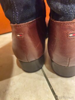kozene cizmy Tommy Hilfiger - 6