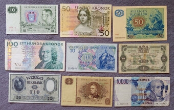 Bankovky z obehu svet 4 - 6