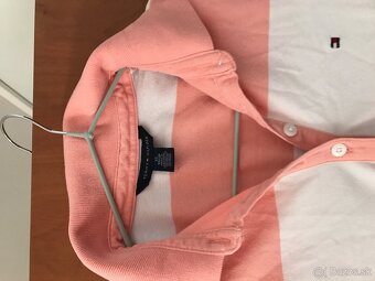 TOMMY HILFIGER originál broskynove/damske polotricko - 6