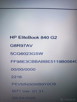 HP elitebook 840 g2 - 6