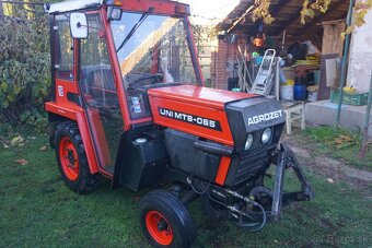 Traktor AGROZET UNI MT8-065 + vlečka, rotavátor, pluh - 6
