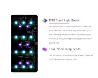 Profesionalne osvetlenie na malé akvárium - 6