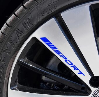 Nálepky na disky kolies - 6