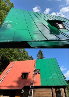 🏠🎨🔥Nátery striech. Nateranie striech . Maľovanie:. - 6