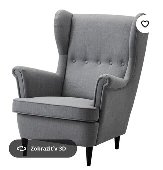 Kreslo ušiak Ikea - 6